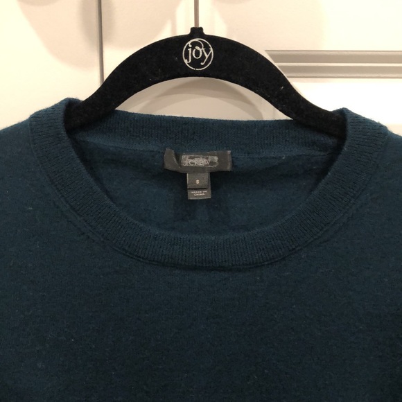 J.Crew Merino Wool Dark Green Sweater - Picture 3 of 7